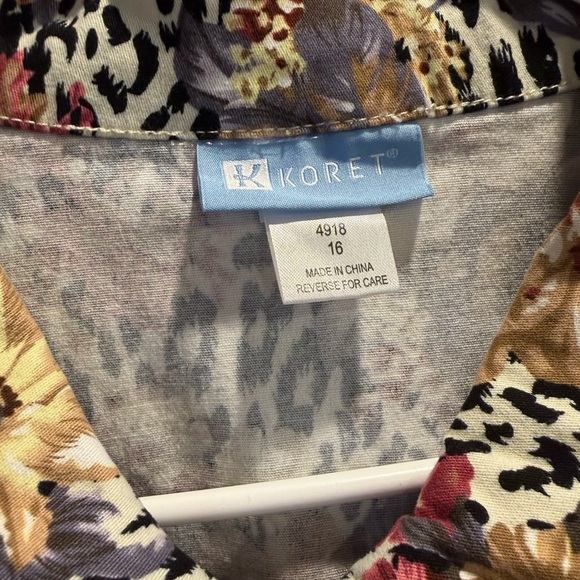 Koret Multicolor Patterned jacket - Picture 3 of 4